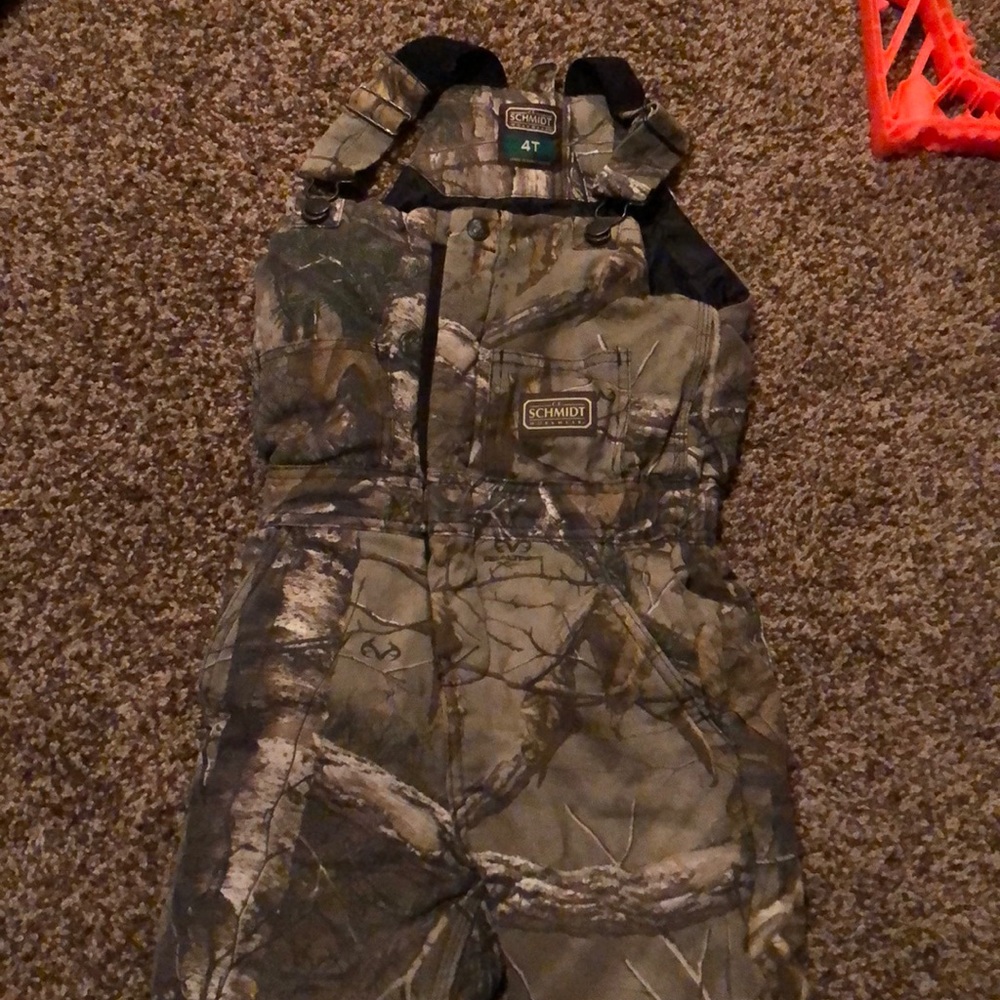 Boys Camo coveralls